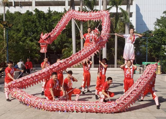 Lion dance, Dragon dance